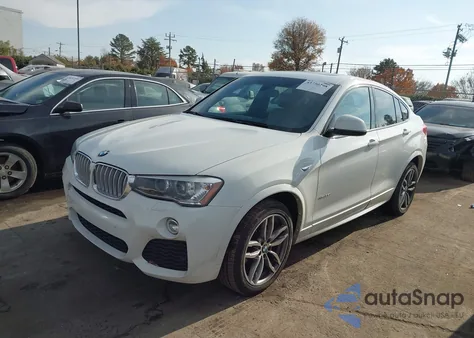 2016 BMW X4 xDrive35I z USA, uszkodzony, nr VIN 5UXXW5C56G0N91736